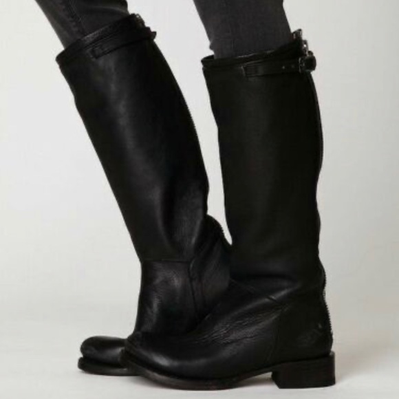 Ash brand distressed black high boots size 39.5 - Picture 8 of 10